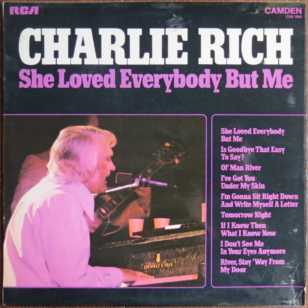 Charlie Rich - She loved everybody but me - LP