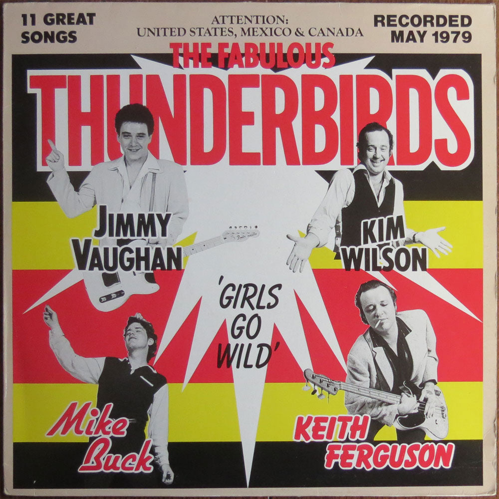 Fabulous thunderbirds, The - Girls go wild - Benelux LP