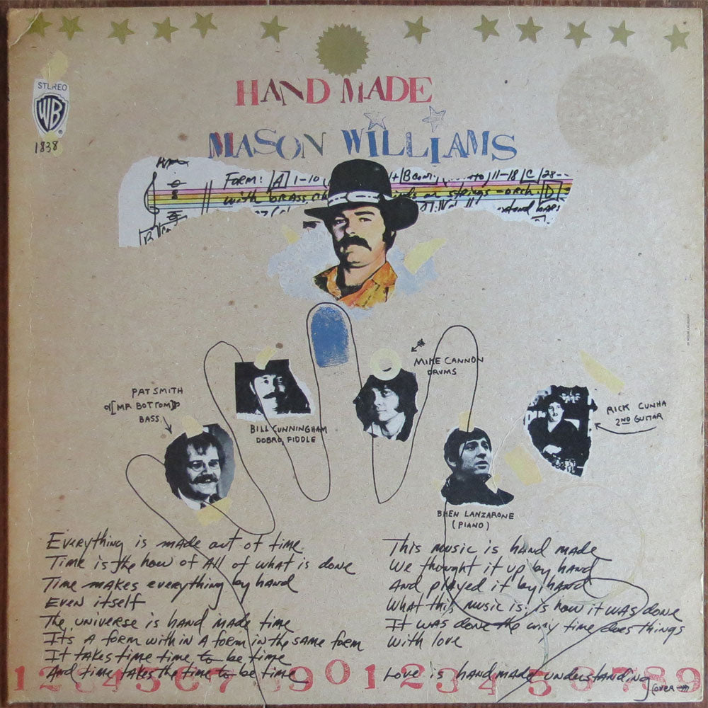 Mason Williams - Hand made - LP