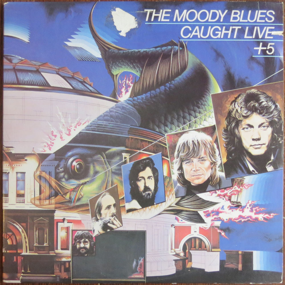 Moody blues, The - Caught live +5 - USA double LP