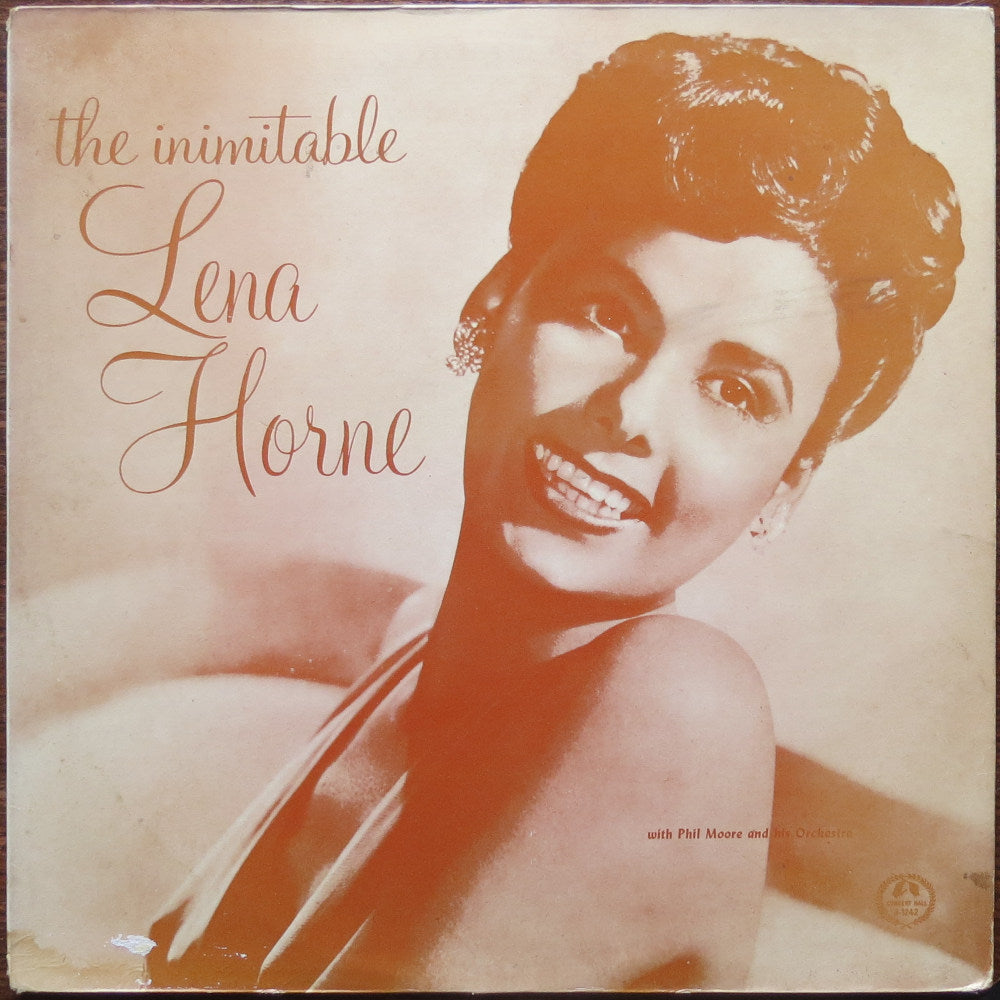 Lena Horne with teh Phil Moore orchestra - The inimitable Lena Horne - LP