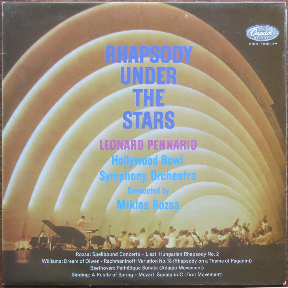 Hollywood bowl symphony orchestra - Rhapsody under the stars - mono LP