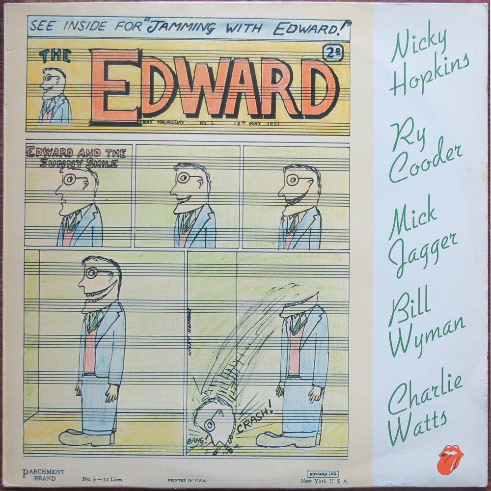 Nicky Hopkins, Ry Cooder, Mick Jagger, Bill Wyman, Charlie Watts - Jamming with Edward! - LP