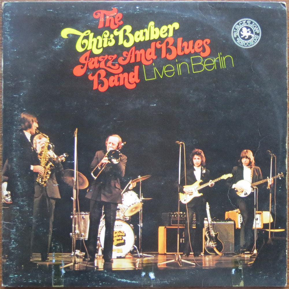 Chris Barber jazz and blues band - Live in Berlin - double LP