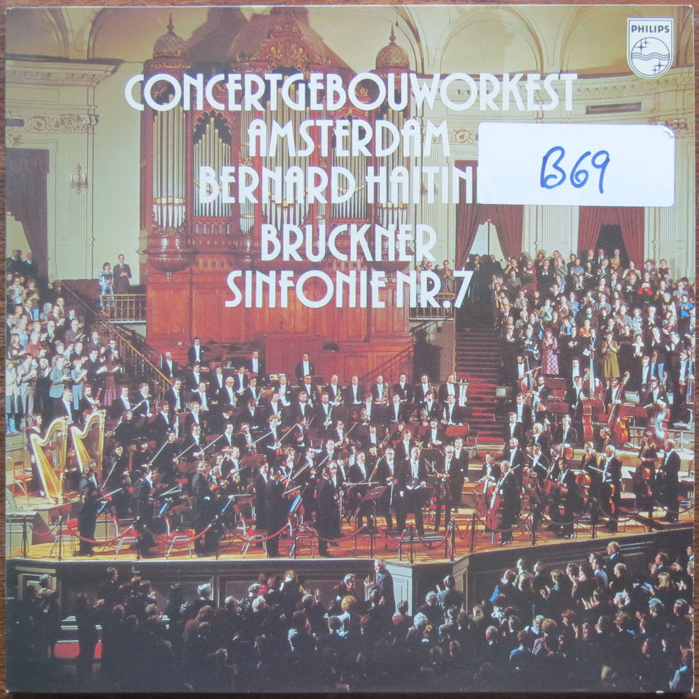 Concertgebouworkest, Bernard Haitink, Bruckner - Sinfonie Nr. 7 - Netherlands LP