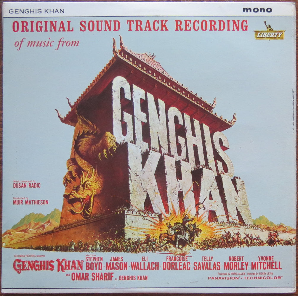 Dusan Radic - Genghis Khan - Original sound track recording - LP