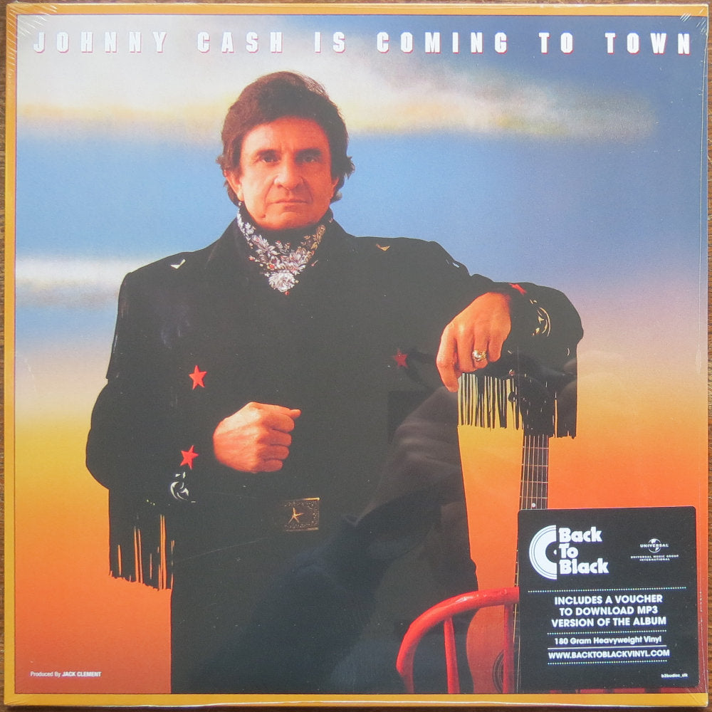 Johnny Cash - Johnny Cash is coming to town - New 2020 reissue LP