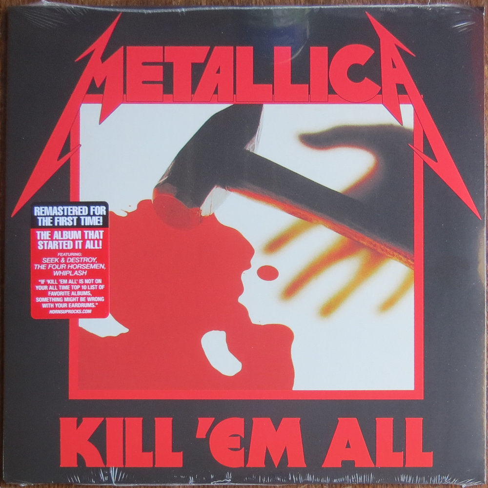 Metallica - Kill 'em all - New 2016 reissue LP