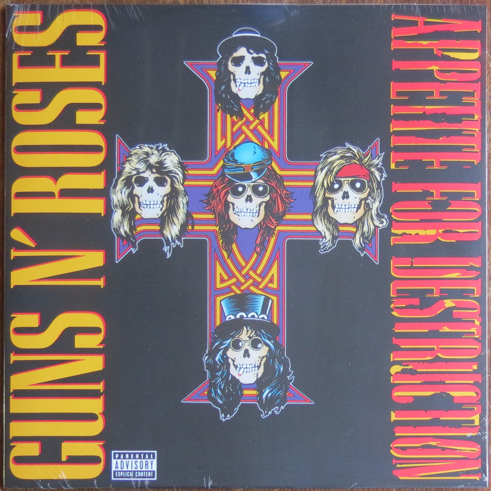 Guns n' roses - Appetite for destruction - New 2022 reissue LP