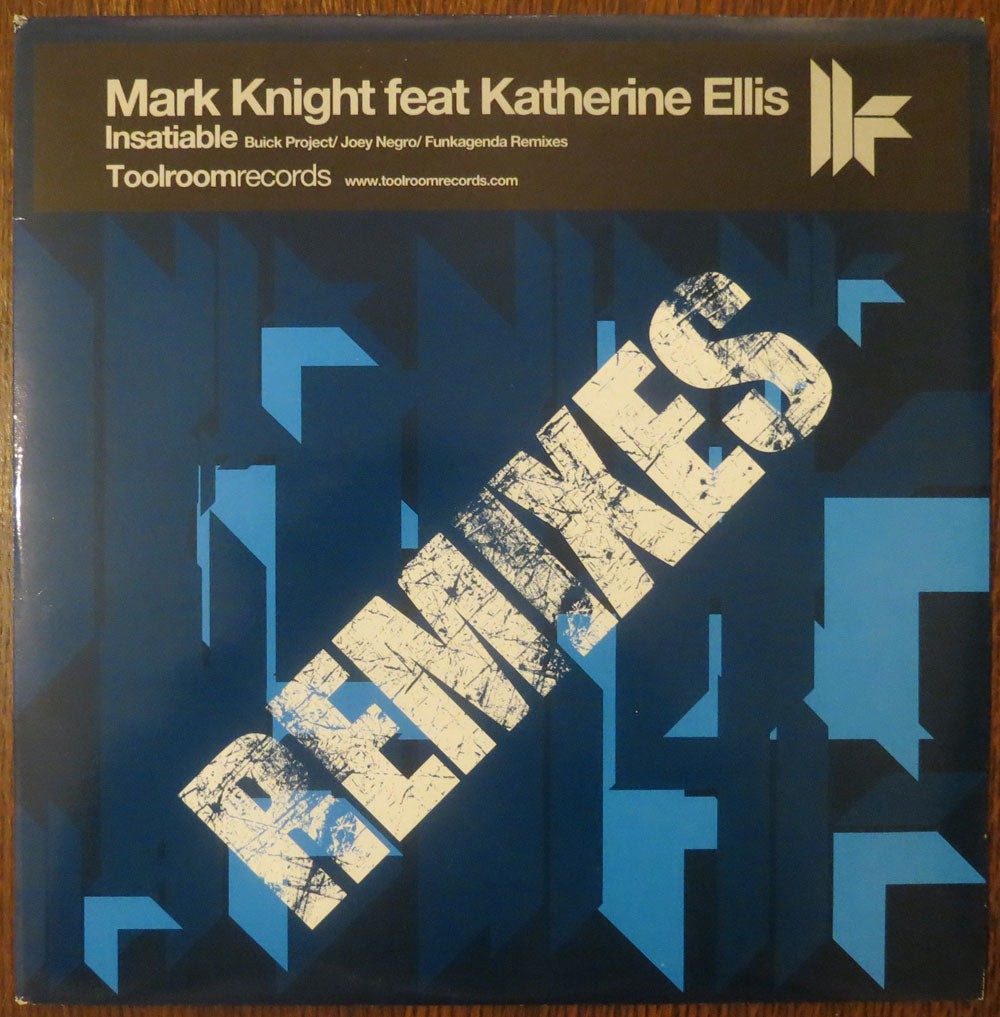 Mark Knight Feat Katherine Ellis ‎– Insatiable (Buick Project / Joey Negro / Funkagenda Remixes) - 12