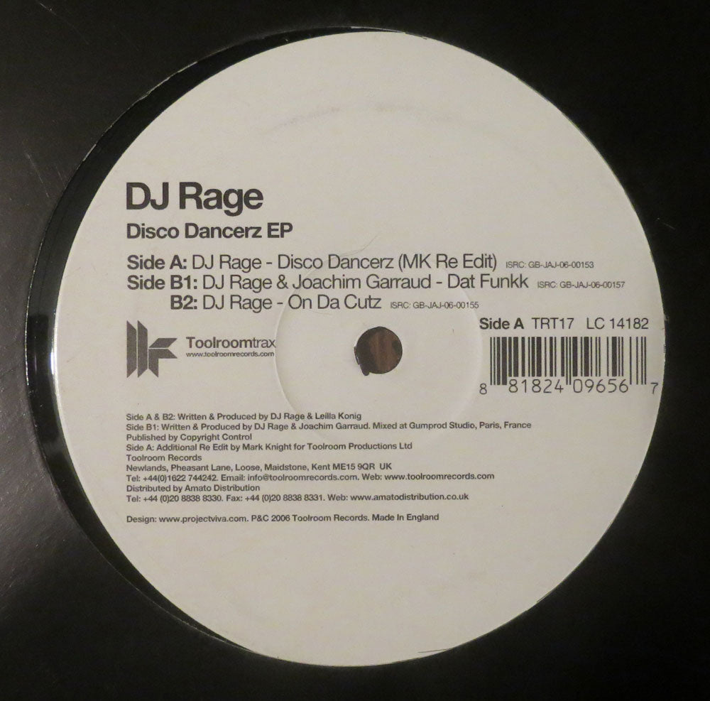 DJ Rage - Disco Dancerz EP - 12