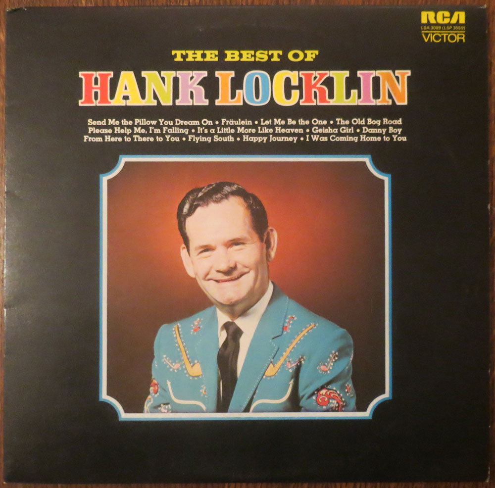 Hank Locklin - The best of Hank Locklin - LP