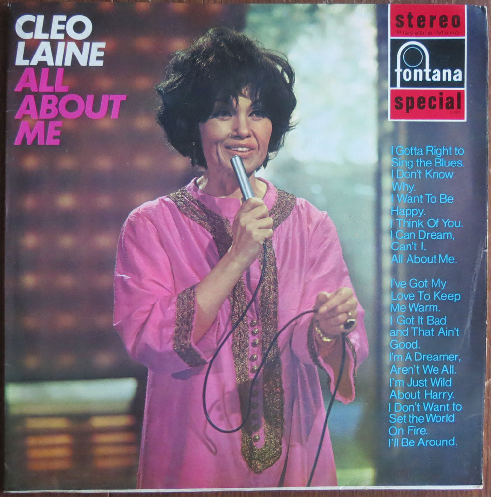 Cleo Laine - All about me - LP