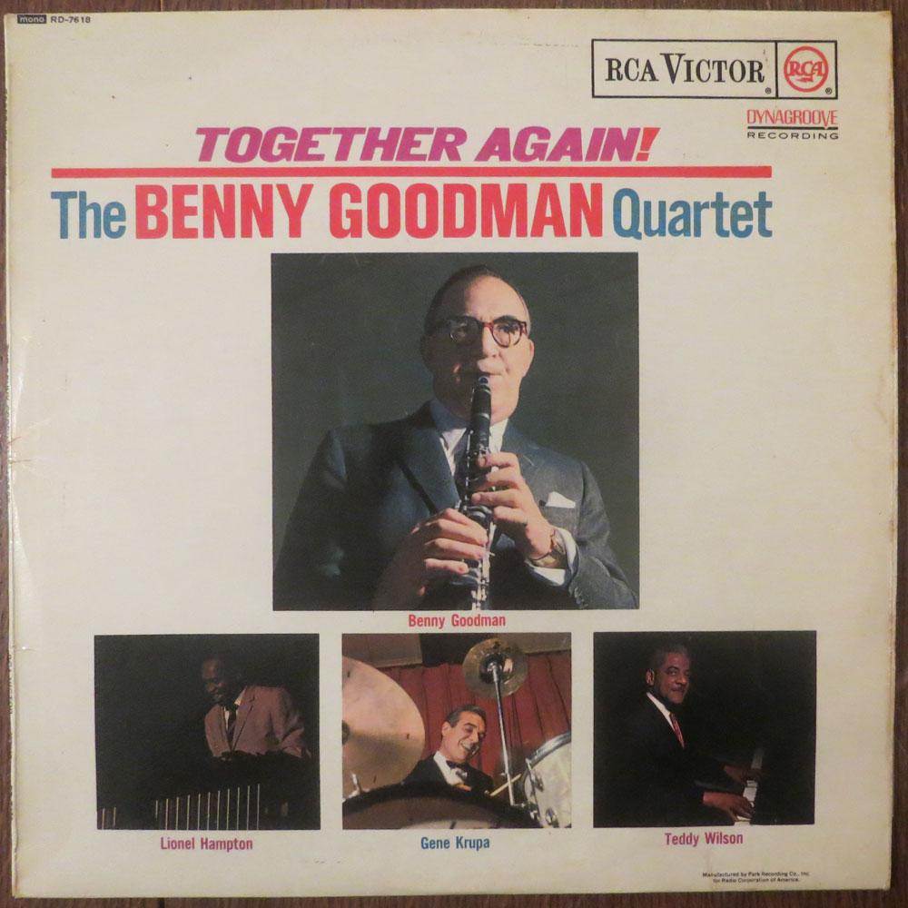 Benny Goodman quartet - Together again! - LP