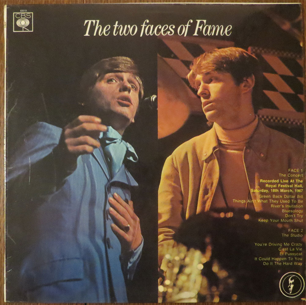 Georgie Fame - The two faces of fame - LP