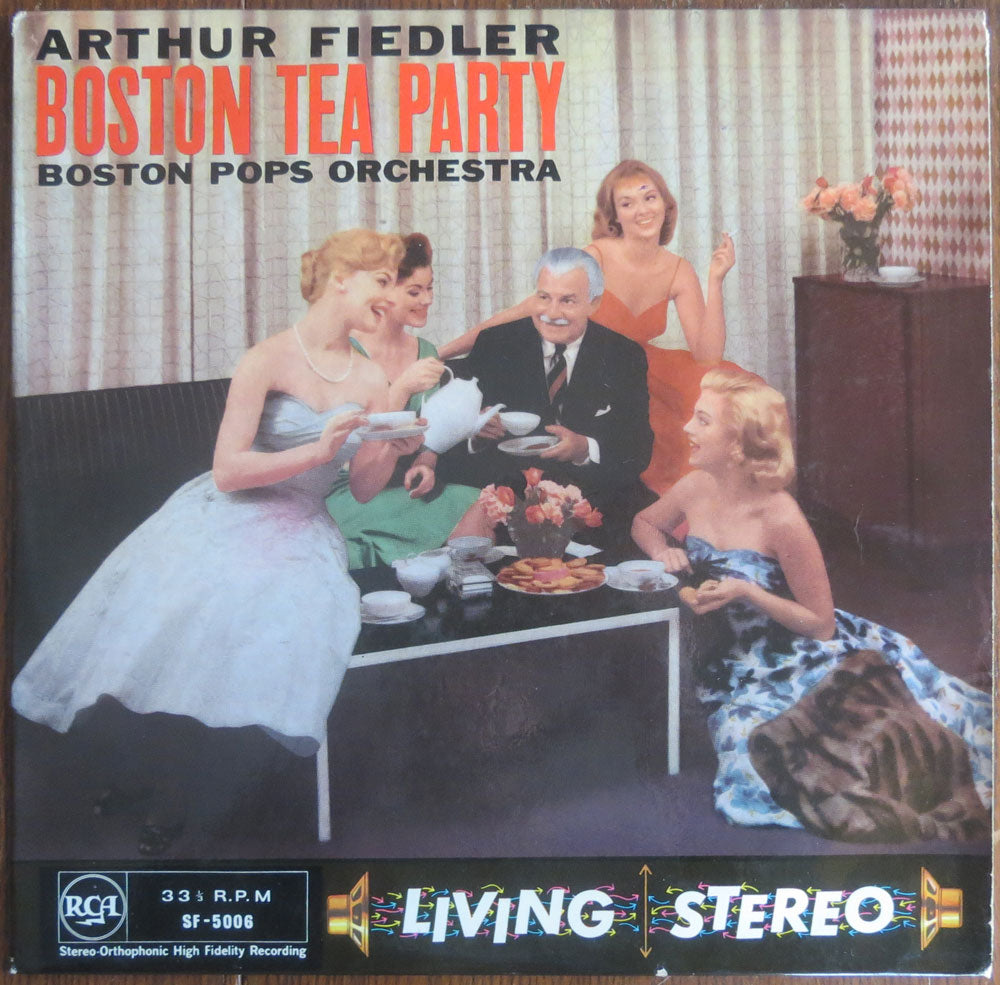 Artur Fielder & Boston Pops orchestra - Boston tea party - LP