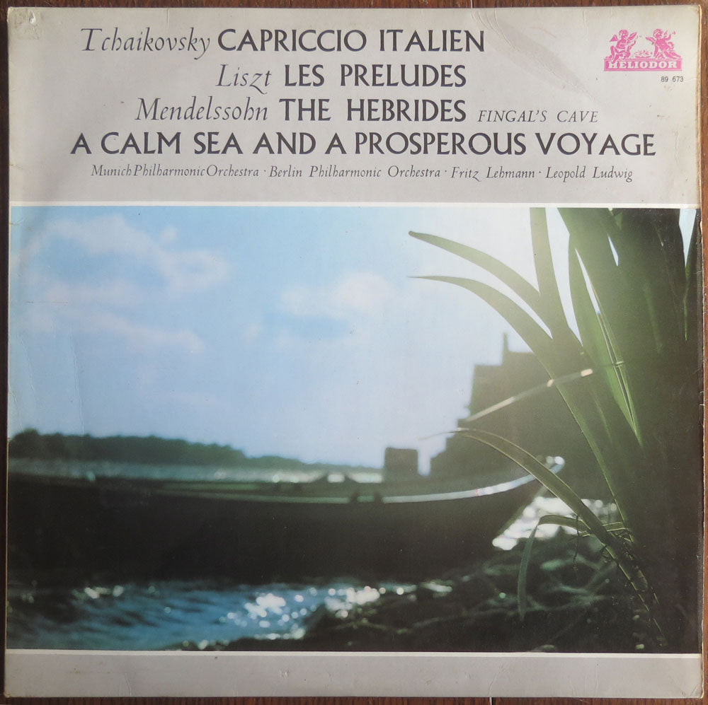 Various - Capriccio italien / Les preludes / The hebrides / A calm sea and a prosperous voyage - LP