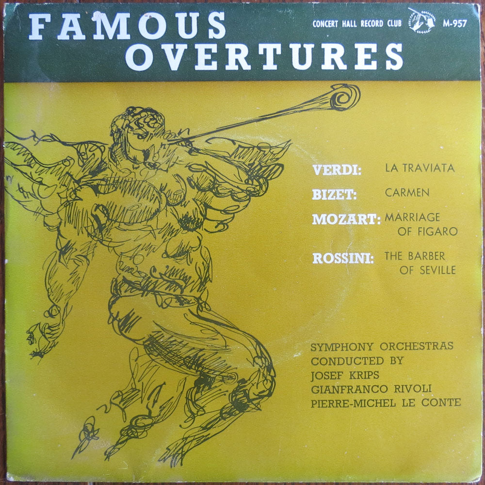 Bizet / Mozart / Verdi / Rossini ‎– Famous Overtures - 7