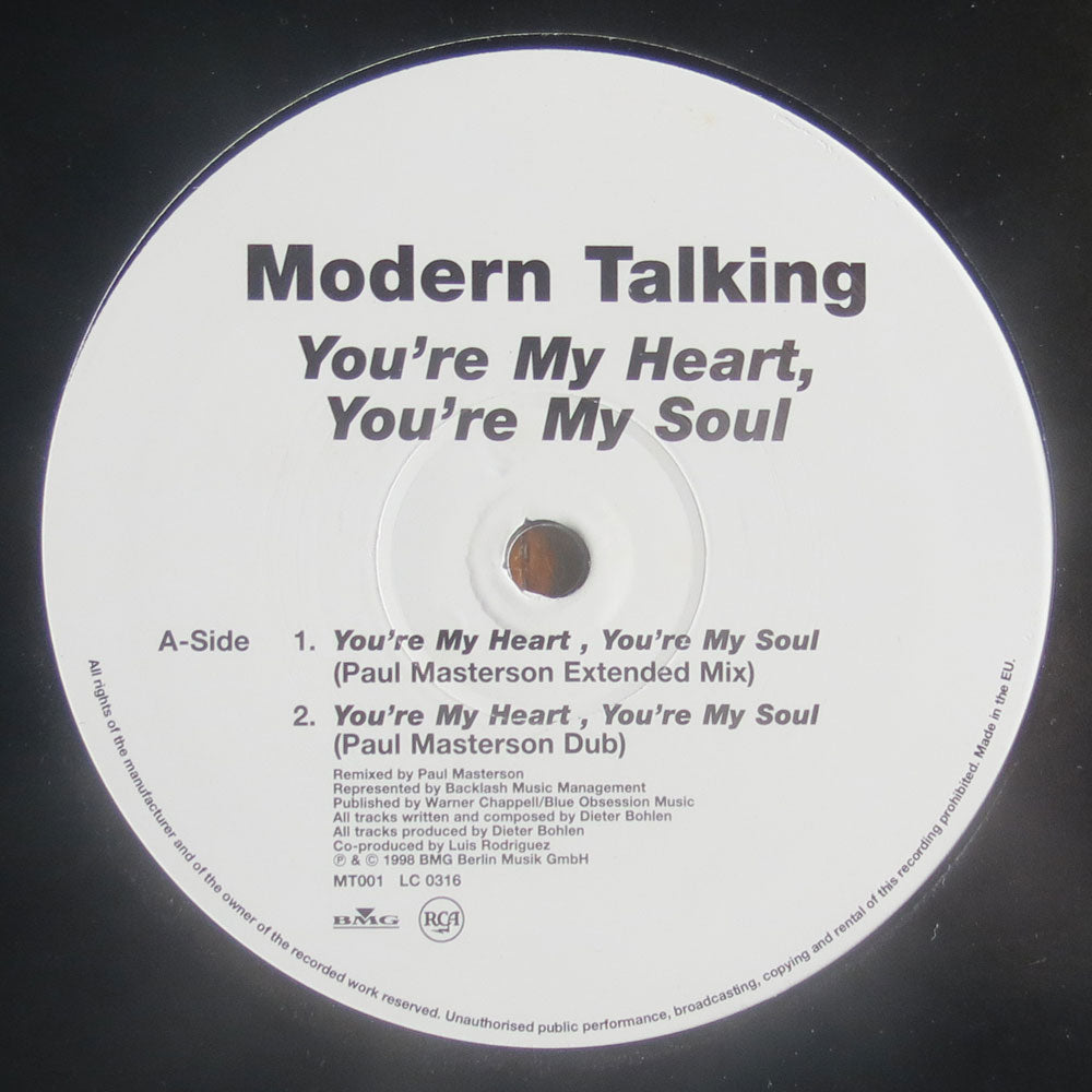 Modern talking - You're my heart, you're my soul - 12