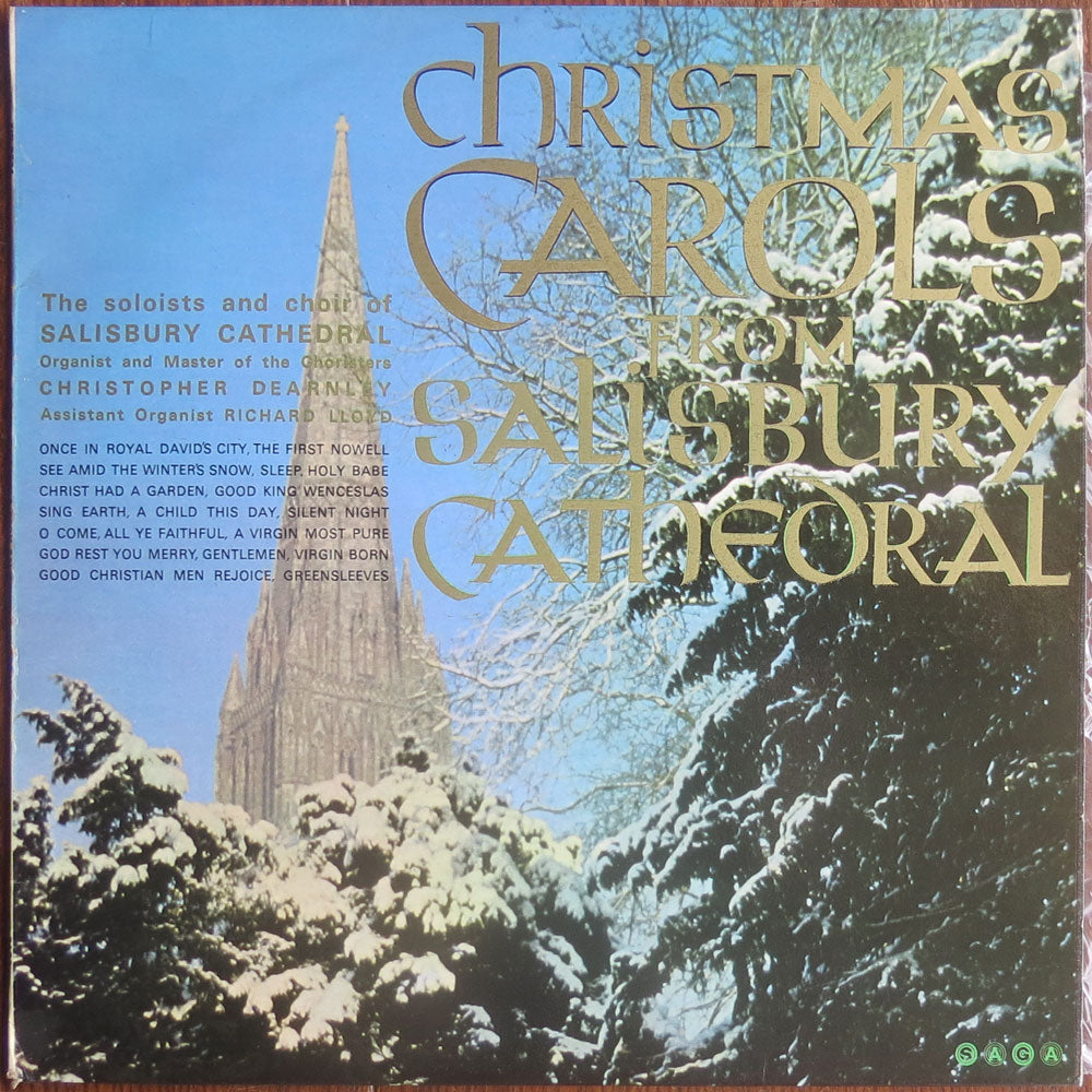 Soloists and choir of Salisbury cathedral - Christmas carols from Salisbury cathedral - LP