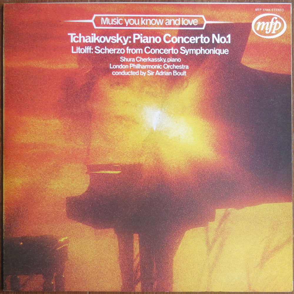 Tchaikovsky - Piano Concerto No. 1 / Scherzo From Concerto Symphonique - LP