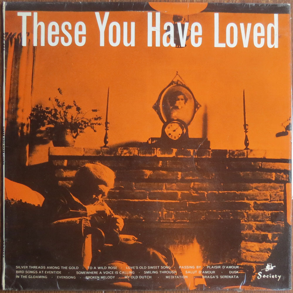 Oscar Grasso With Marie Goossens With The Serenade Orchestra ‎– These You Have Loved - LP