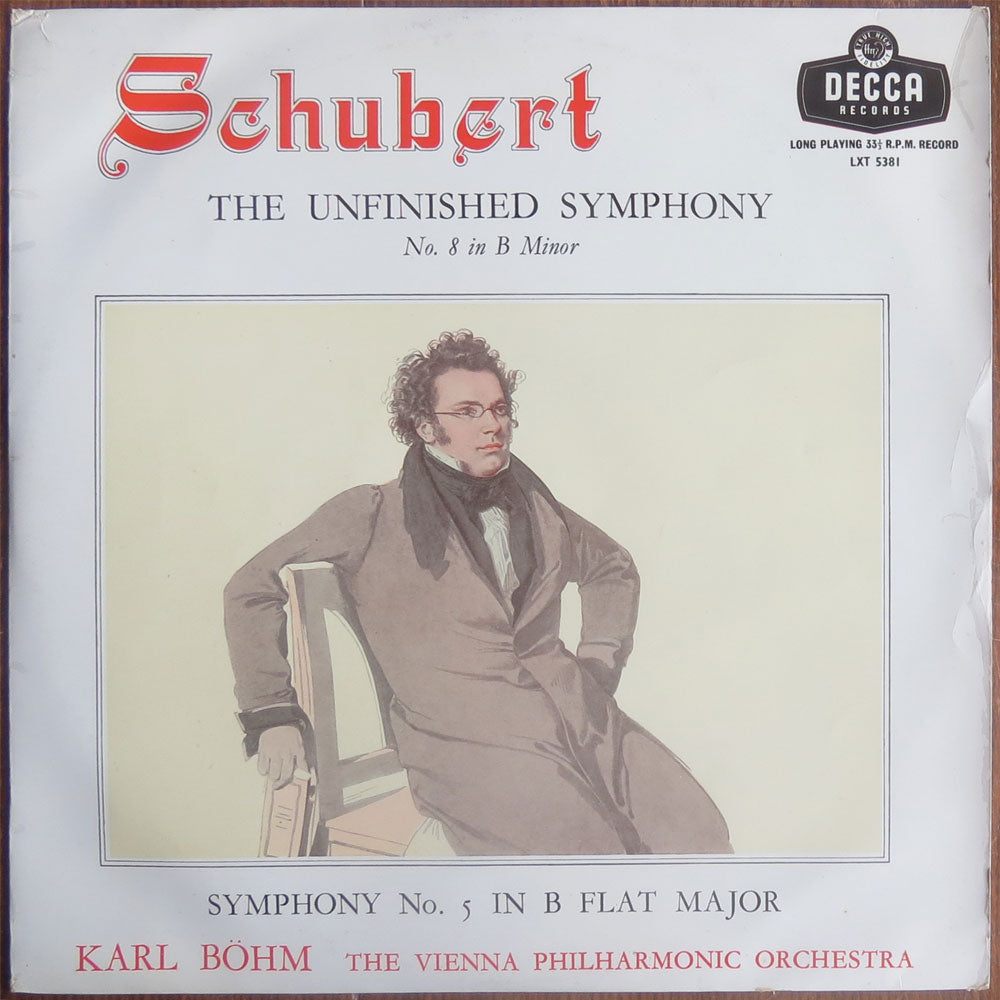 Schubert - The unfinished symphony - LP