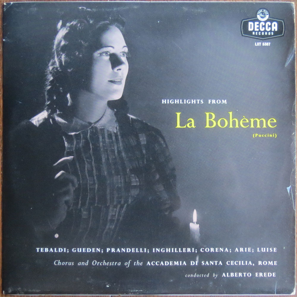 Puccini - Highlights from La Boheme - LP
