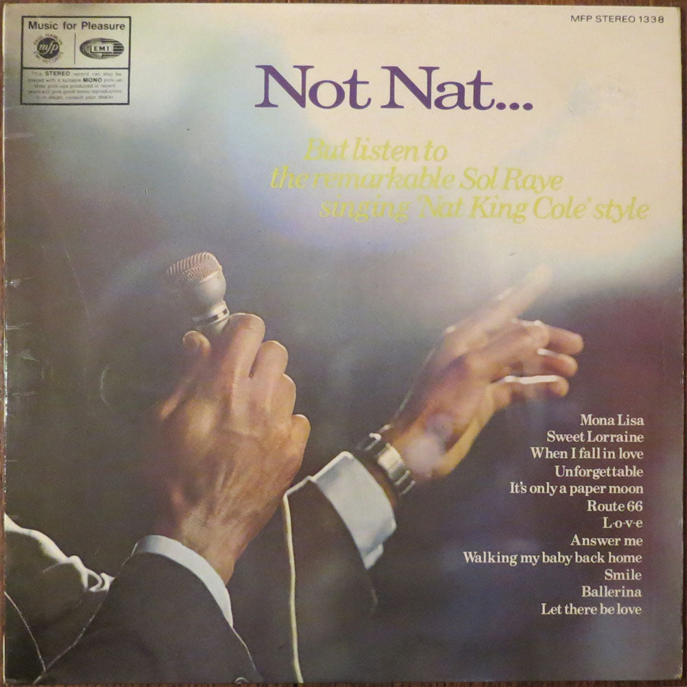 Sol Raye - Not Nat - LP
