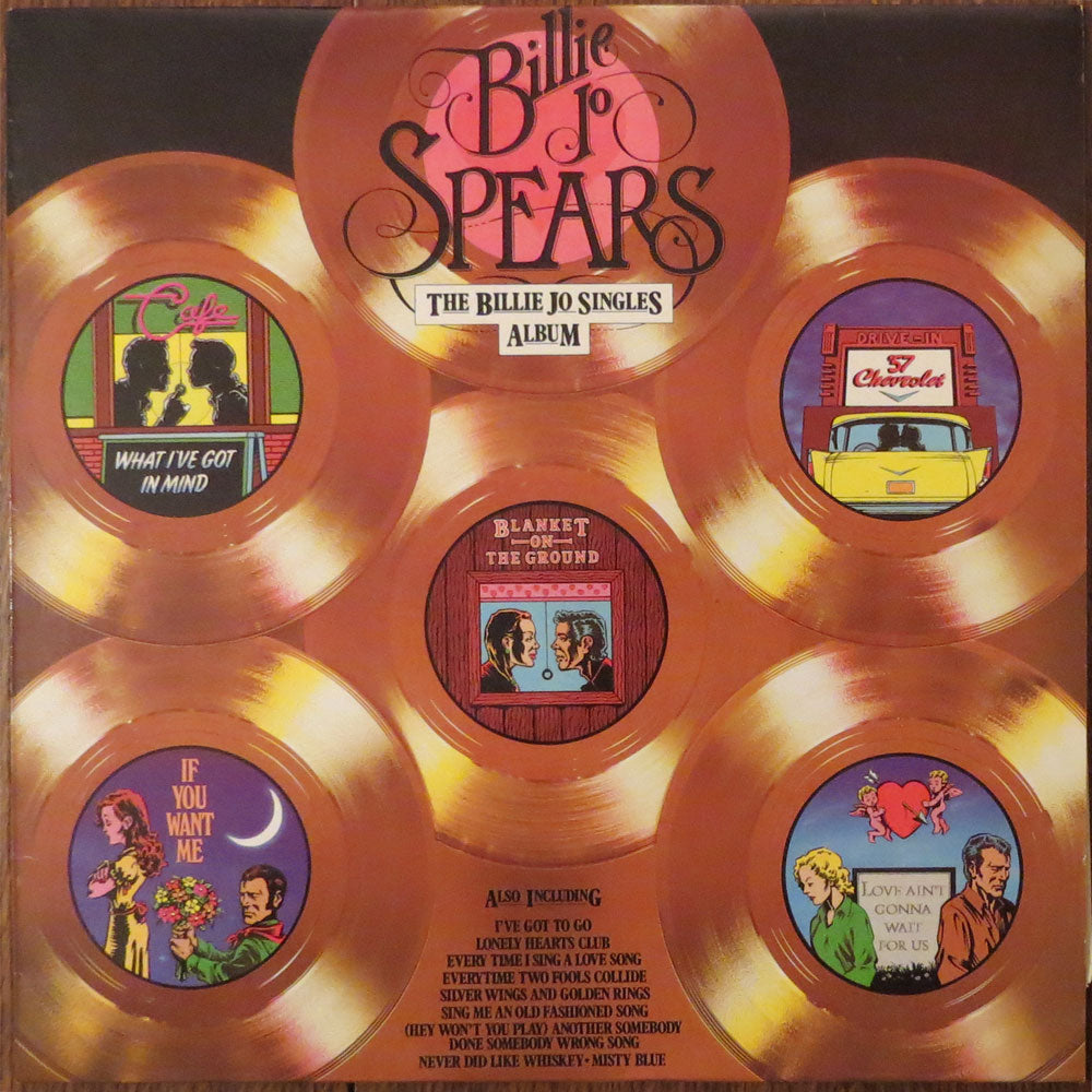 Billie Jo Spears - The Billie Jo singles album - LP