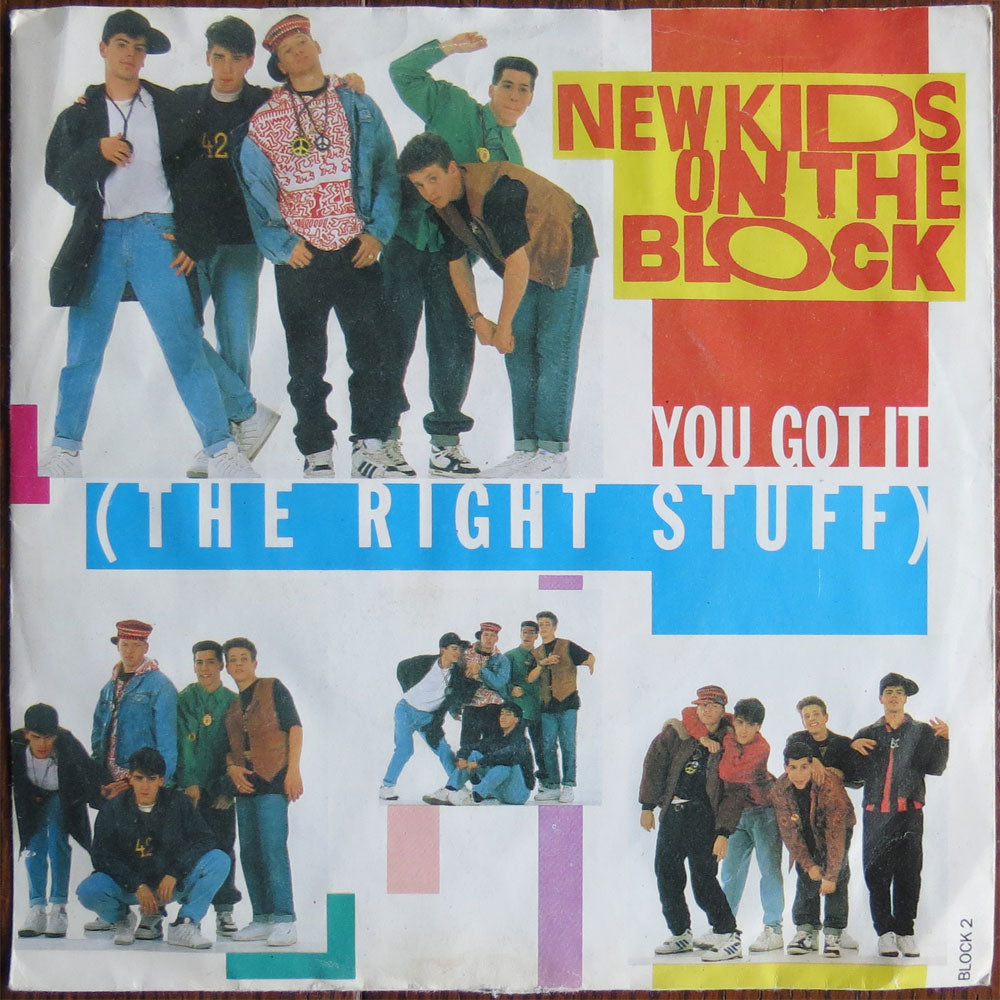 New kids on the block - You got it (the right stuff) - 7