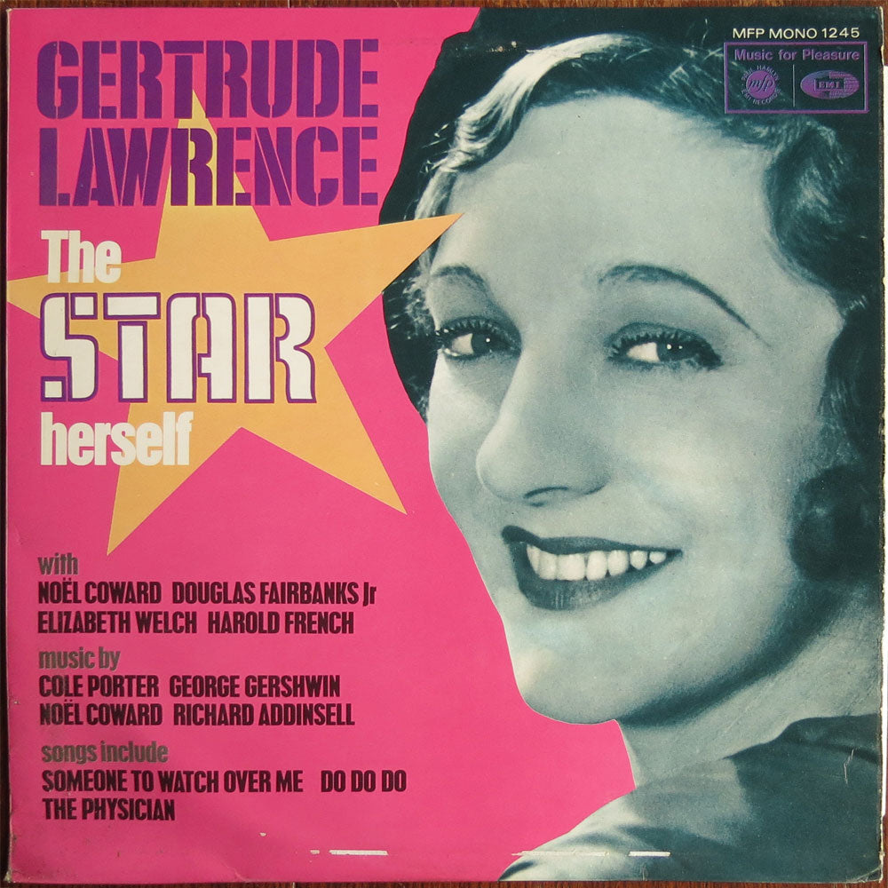 Gertrude Lawrence - The star herself - LP