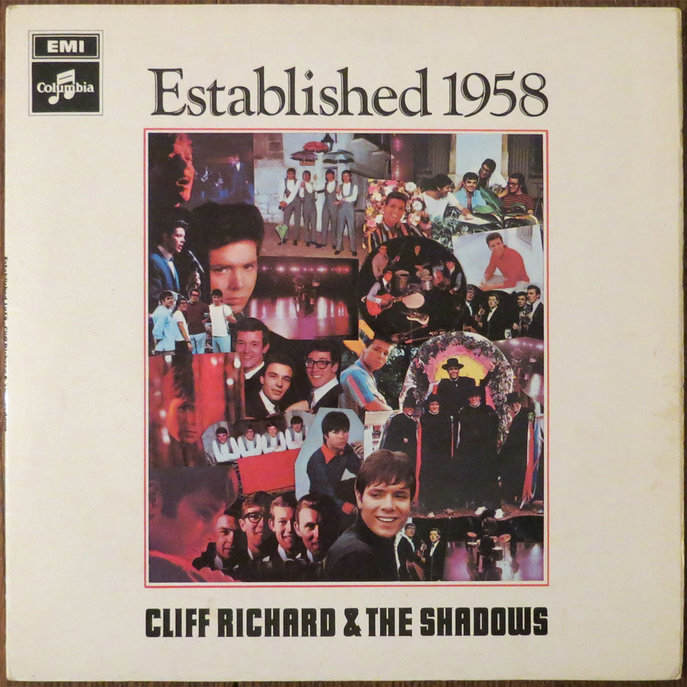 Cliff Richard and the shadows - Established 1958 - LP