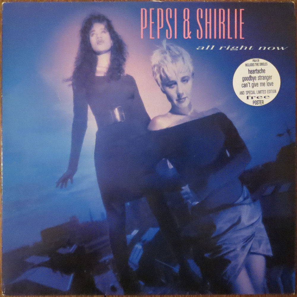 Pepsi & Shirlie - All right now - LP