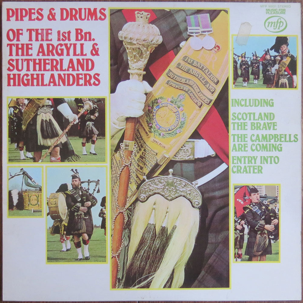 1st btn the Argyll & Sutherland highlanders - Pipes & drums of - LP