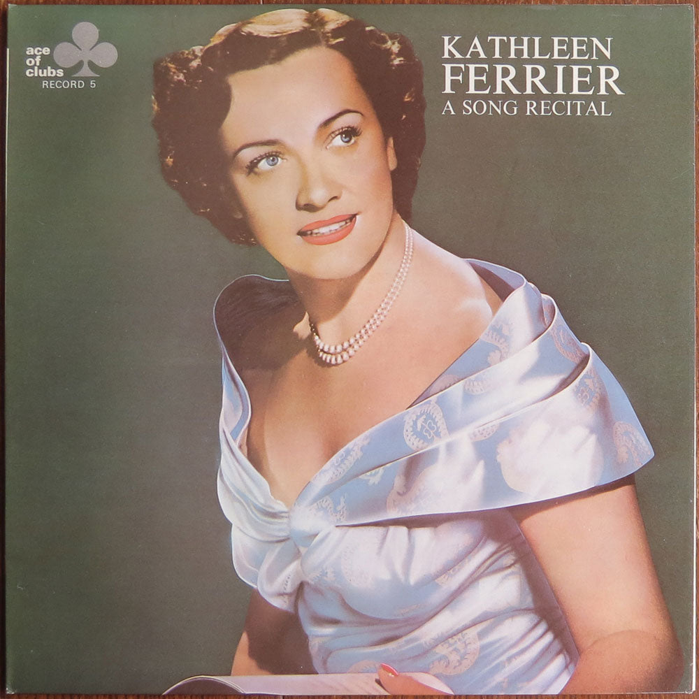 Kathleen Ferrier - A lieder recital (record 3) - LP