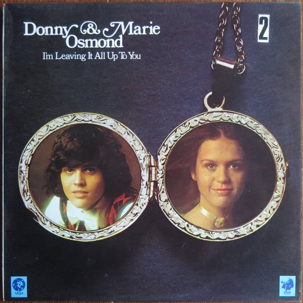 Donny & Marie Osmond - I'm leaving it all up to you - LP
