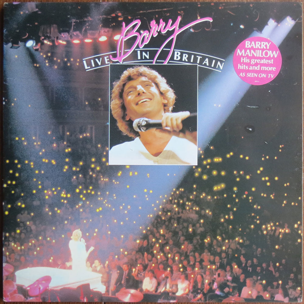 Barry Manilow - Barry live in Britain - LP