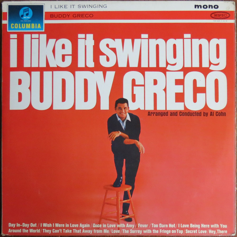 Buddy Greco - I like it swinging - LP